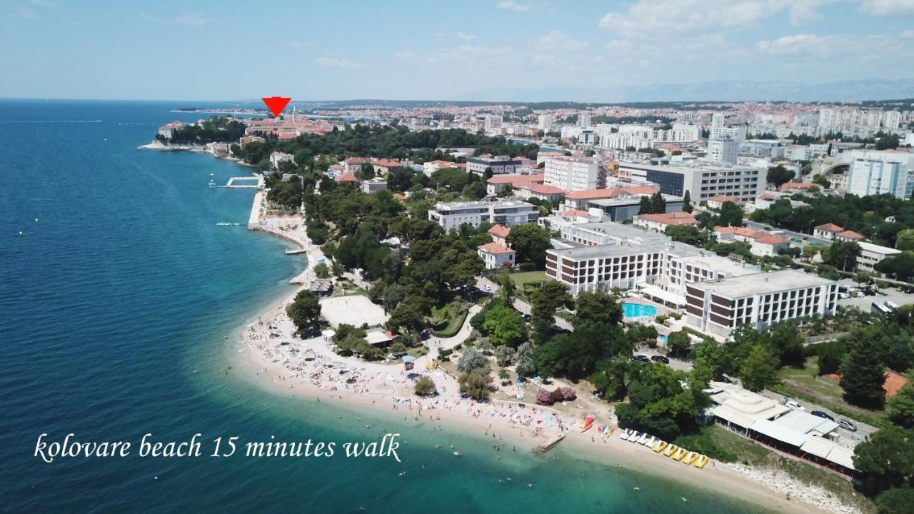 Apartman Junona - Poluotok Na Dlanu Zára Kültér fotó